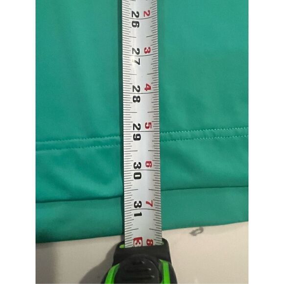 Footjoy FJ Men’s Green Polo Sz L Short Sleeve Split Hem Golf - Picture 8 of 9